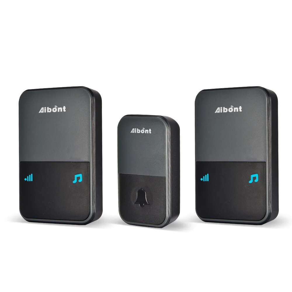 Led Wireless Doorbell Waterproof Door Bell Outdoor Smart Door Bell Home Security Smart Doorbells