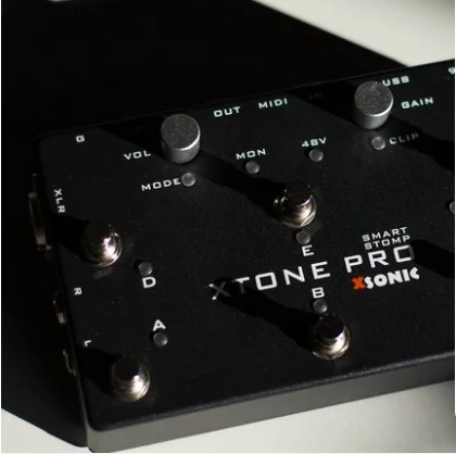 Профессиональный умный звуковой интерфейс XSONIC XTONE Pro программный эффект для гитары баса вокала (без