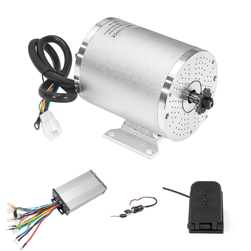 Kunray 36V 48V 1000W Brushless Controller Throttle Grip for Go Kart ATV Electric Scooter Motorcycle Mid Drive Motor DIY Part