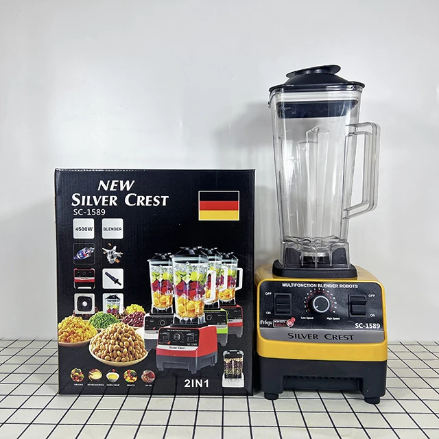 Прямая продажа с фабрики 4500w SC-1589 серебряный крест блендер смузи и использовать в