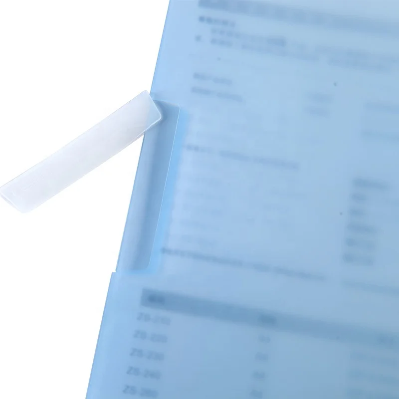 
Professional Customized Company Wholesale A4 Administrative Pp Folder 