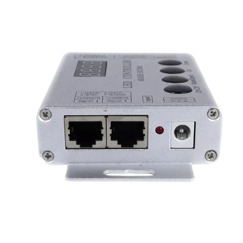 Программируемый светодиодный пиксельный контроллер 5 В 12 24 HC008 4 клавиши rgb RF пульт дистанционного управления 2048 пикселей ucs1903 ws2811