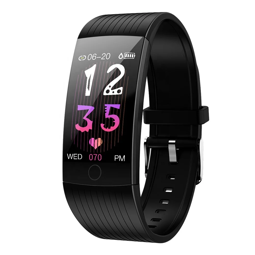 Q18 Fitness Health Tracker Heart Rate Monitoring Waterproof Smart Watch Smart Bracelet
