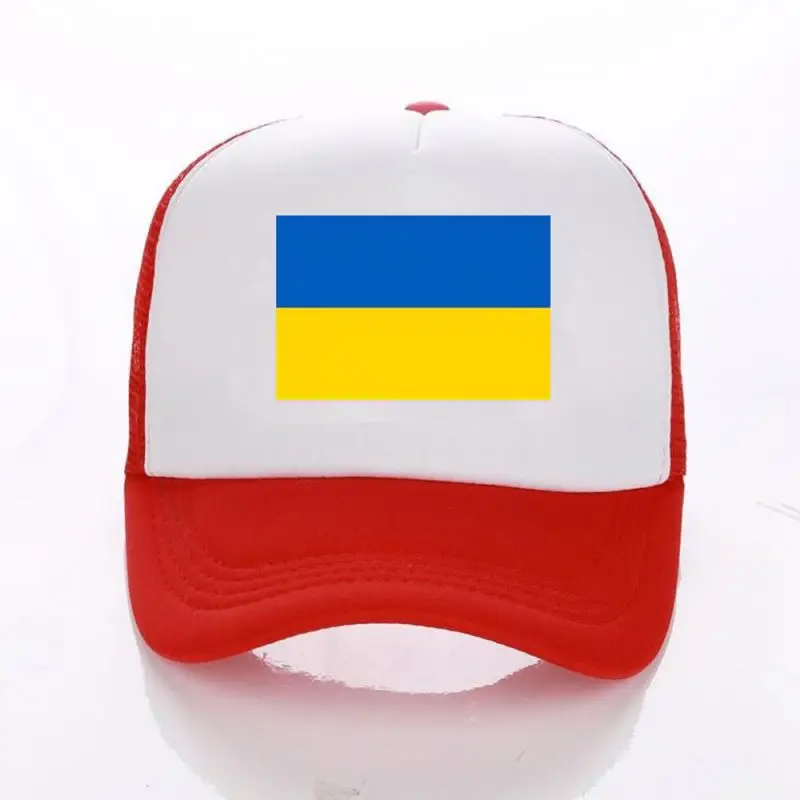 Oxford cloth Ukraine Flags Blue Yellow UKR Ukrainian Ukraine Flag cap custom