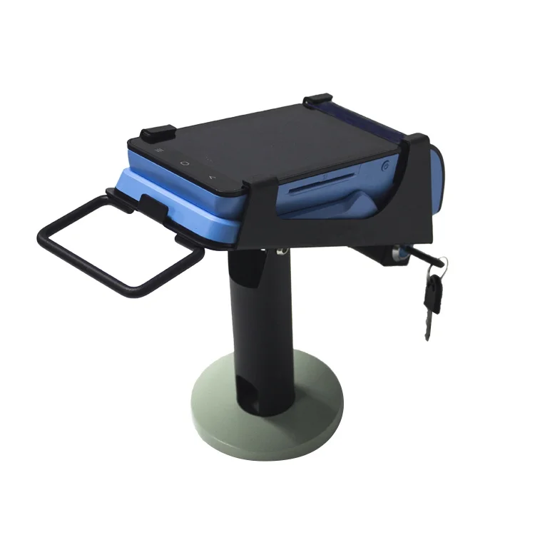 Wiseasy P3(WPOS-3) credit card machine stand black plastic rotatable pos terminal holder for ingenico