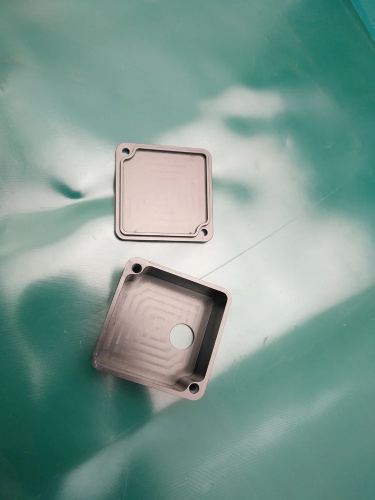 CNC machine service milling aluminum box
