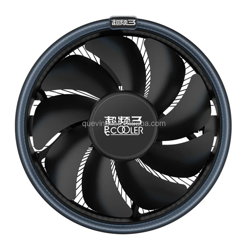 CPU Computer Cooling Fan White Shark Big Silent Cooling fan 92W TDP Top Blower PC Gaming Case Cooler Overclocking Fan