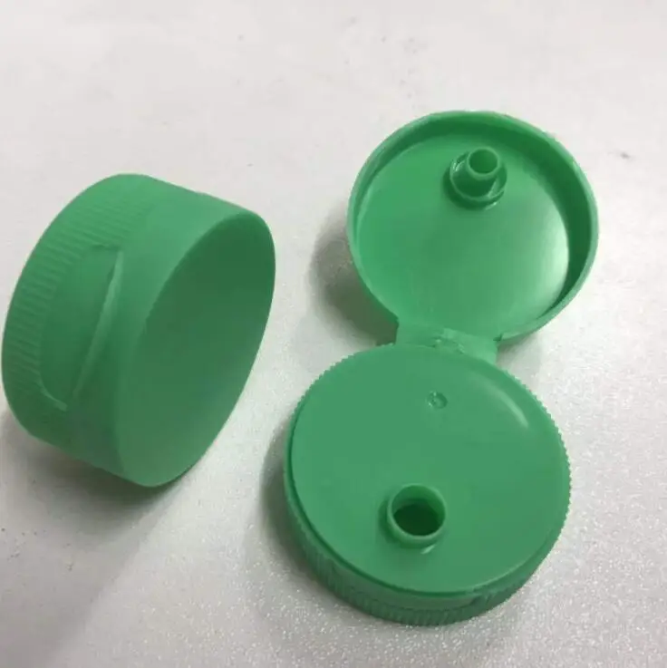 eco friendly green PP big clear flip top cap honey 38mm brown 38-400 black flip top caps dispensing for water