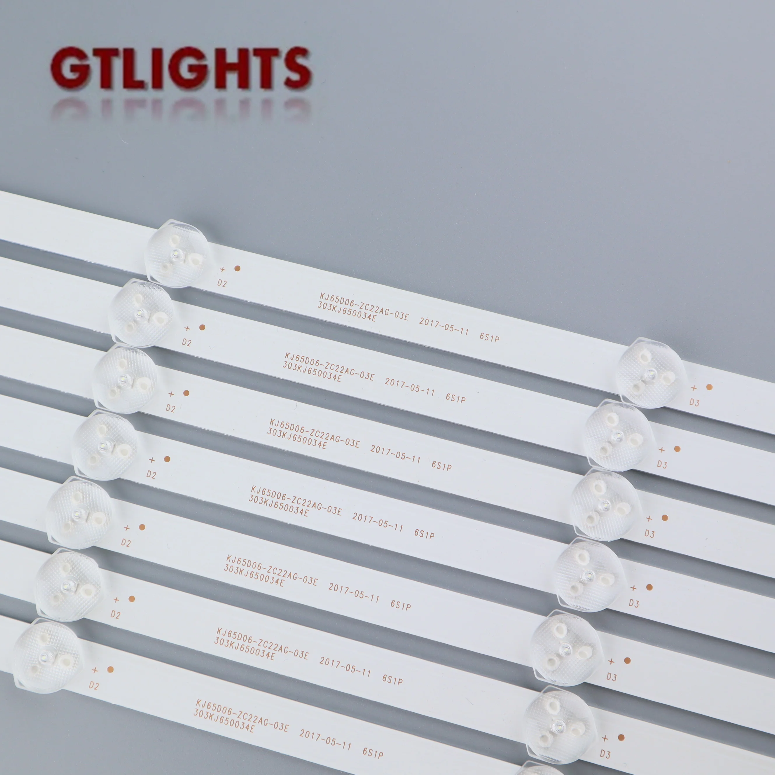 По оптовой цене 6-ти Диодная лампа подсветка: 65-дюймовый светодиодный ТВ подсветка полосы Kj65d06-zc22ag-03 \ 03a 03e Lg65 светодиодные ленты 6led 3v