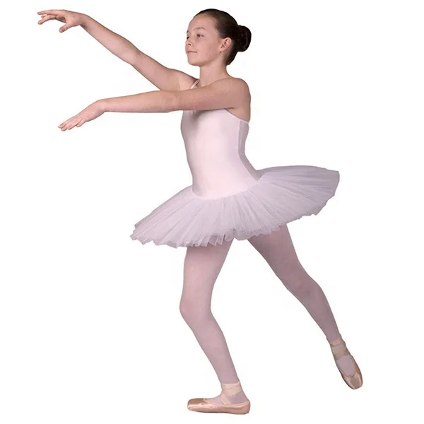 Girls pink Tutu Dress Ballet tutu Competition dress stage performance dance costume