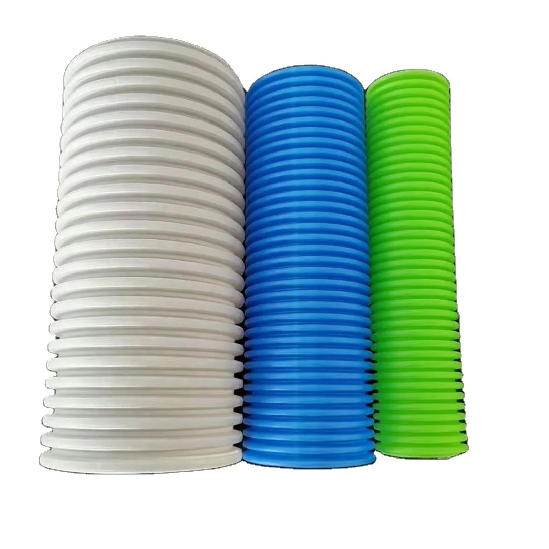 Flexible Plastic Pipe Corrugated Tube Manufacture Pvc Ventilation Duct Pipe