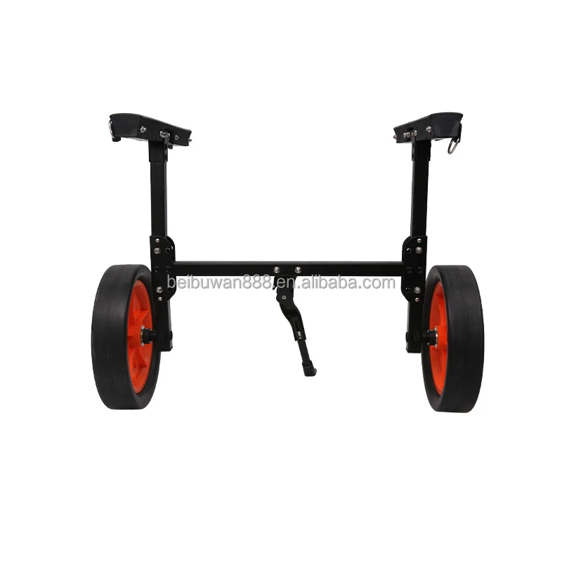 Kayak Cart Dolly Wheels Trolley Kayaking Accessories Transport Canoe Fishing Jon Boat Carrier