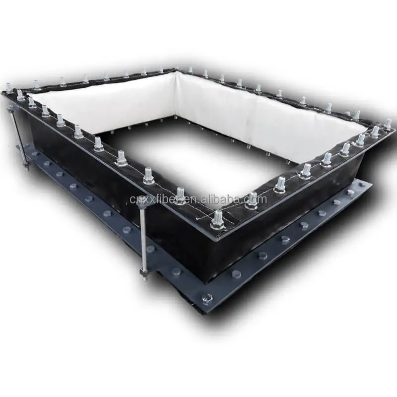 Fabric Compensators Bellows Flue Pipe Non Metal Fabric Expansion Joint For Thermal Gas Piping