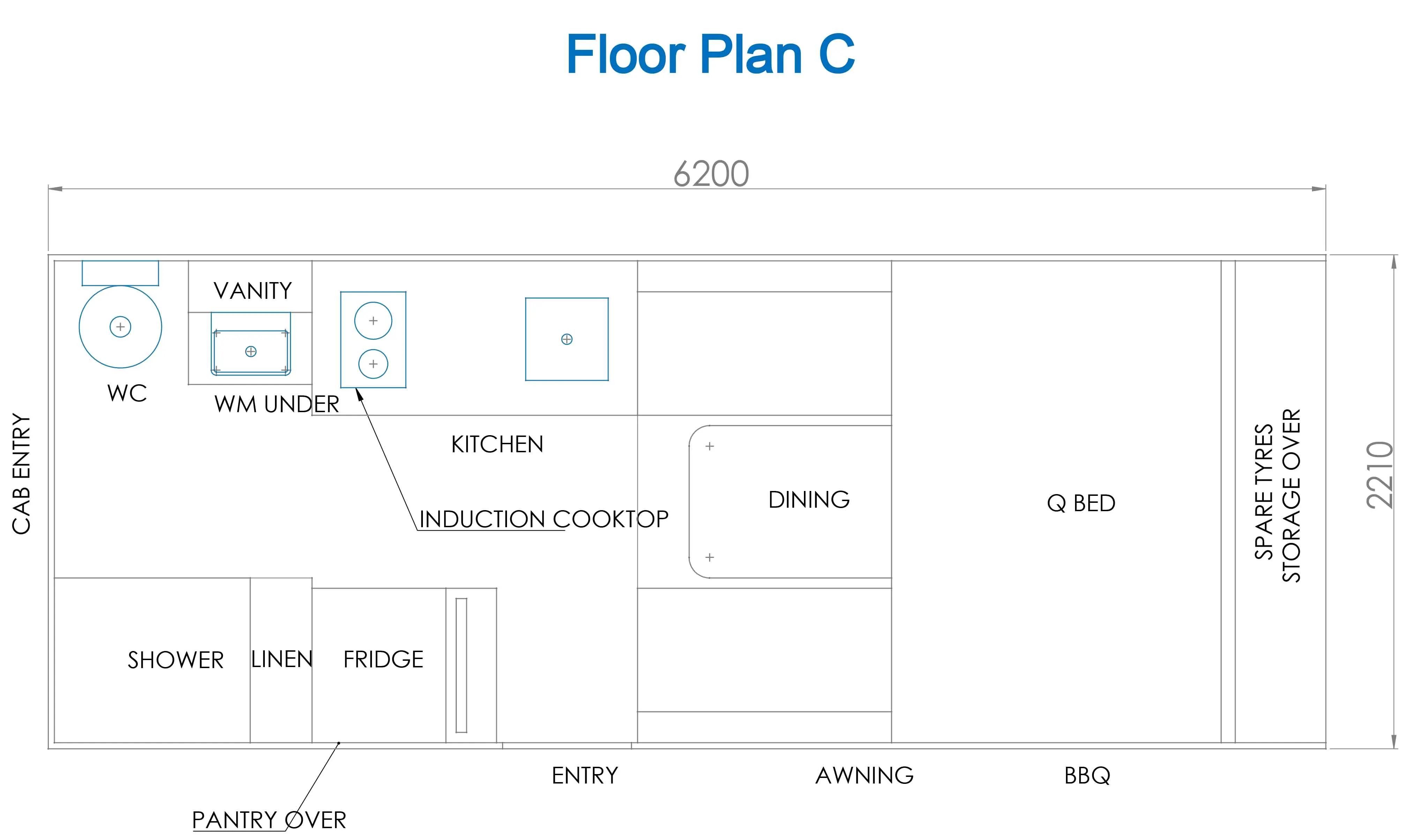Manley 4x4 Off Road Slide On Truck Expedition Overland Ttruck Camper Truck Sale