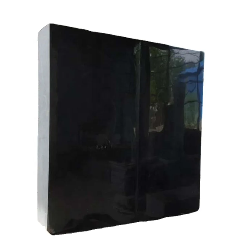chinese natural competitive price black granite for monument design
