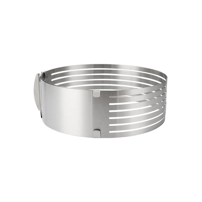 High Quality Stainless Steel Adjustable Cake Mousse Mould Cake Baking Cake Decor Mold Pastry Ring
