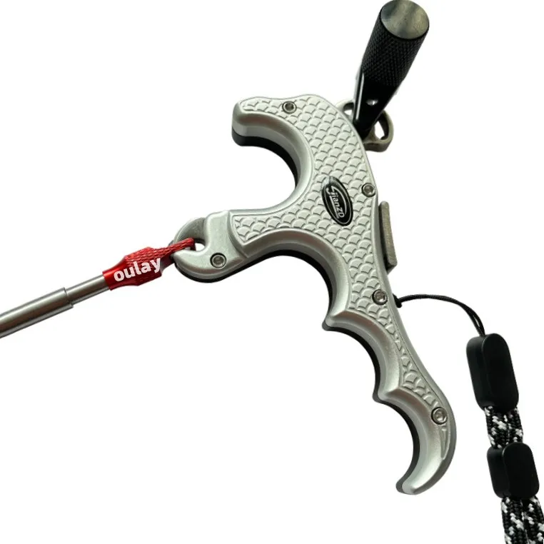 Fish Dart release automatic four-finger grip release compound hook clamp type release device aluminum alloy  arrow accessories