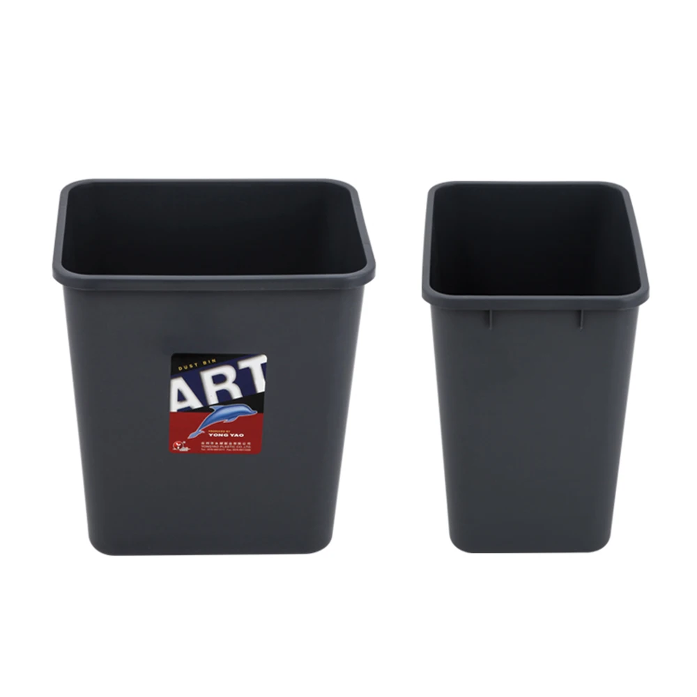 custom printed Kitchen stackable plastic rubbish waste recycling bin trash can for home