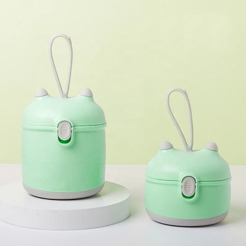 2020 New BPA Free Travel Portable Baby Formula Dispenser With Scoop/Milk Powder Container Food Storage Cup