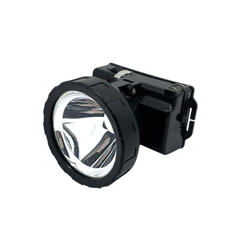 Low price and best-selling led high-power strong light head lamp headset flashlight rechargeable lead-acid battery LED headlamp