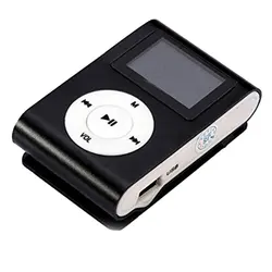 Цифровой мини mp3-плеер с металлическим зажимом и жк-экраном 1 8 дюйма поддержка TF-карты USB 2 0 разъем для наушников 3 5
