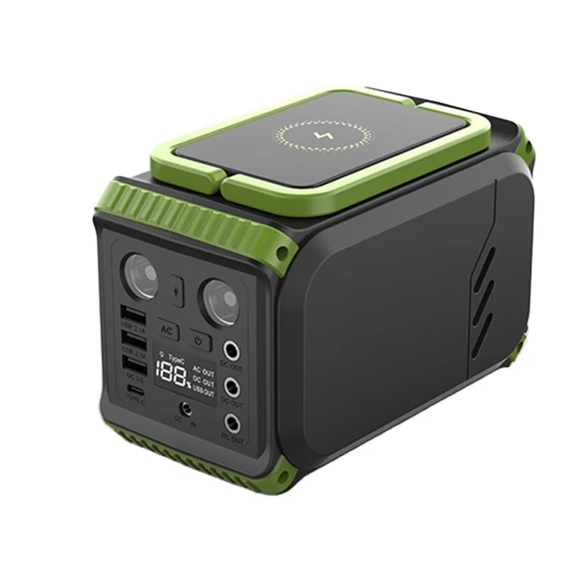 
Generator System 150W 300W 500W Energy Lithium Wireless Charger Solar Portable Storage Batteries Power Bank Station 