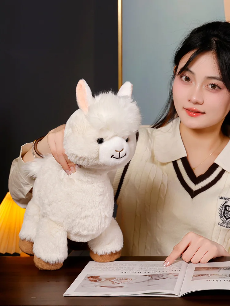 Factory Wholesale Alpaca Toy Cute Plush Alpaca Toy Stuffed Animal Soft Plushie