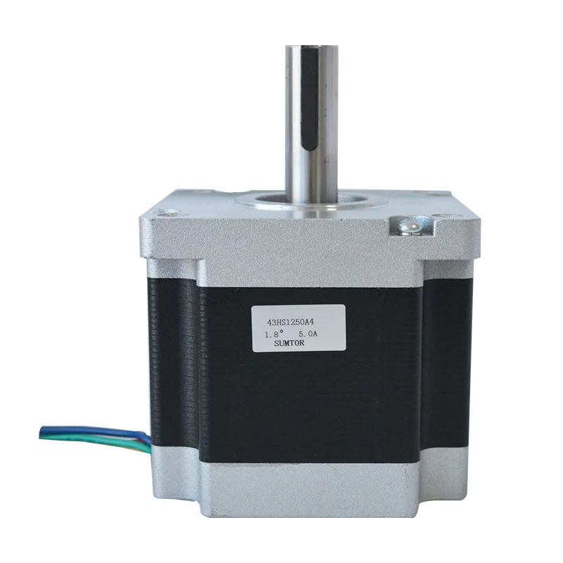 Шаговый двигатель высокой мощности nema 43 110byg, длина двигателя 100 мм, удерживающий крутящий момент 12 нм, ток 5 А