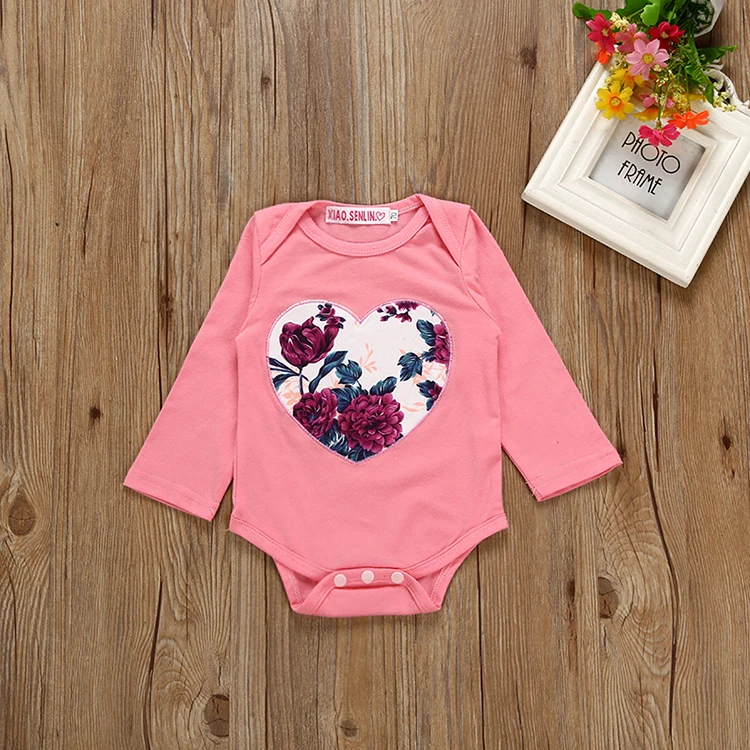 Детские комбинезоны и боди onesie милый детский наряд Одежда OEM услуги завод производитель маленьких девочек осенние