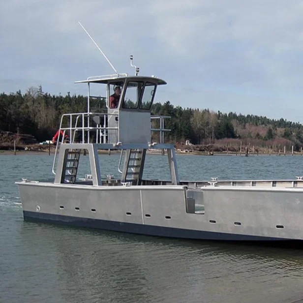 15M/49FT aluminum landing craft work cargo vessels Deep Vee hull