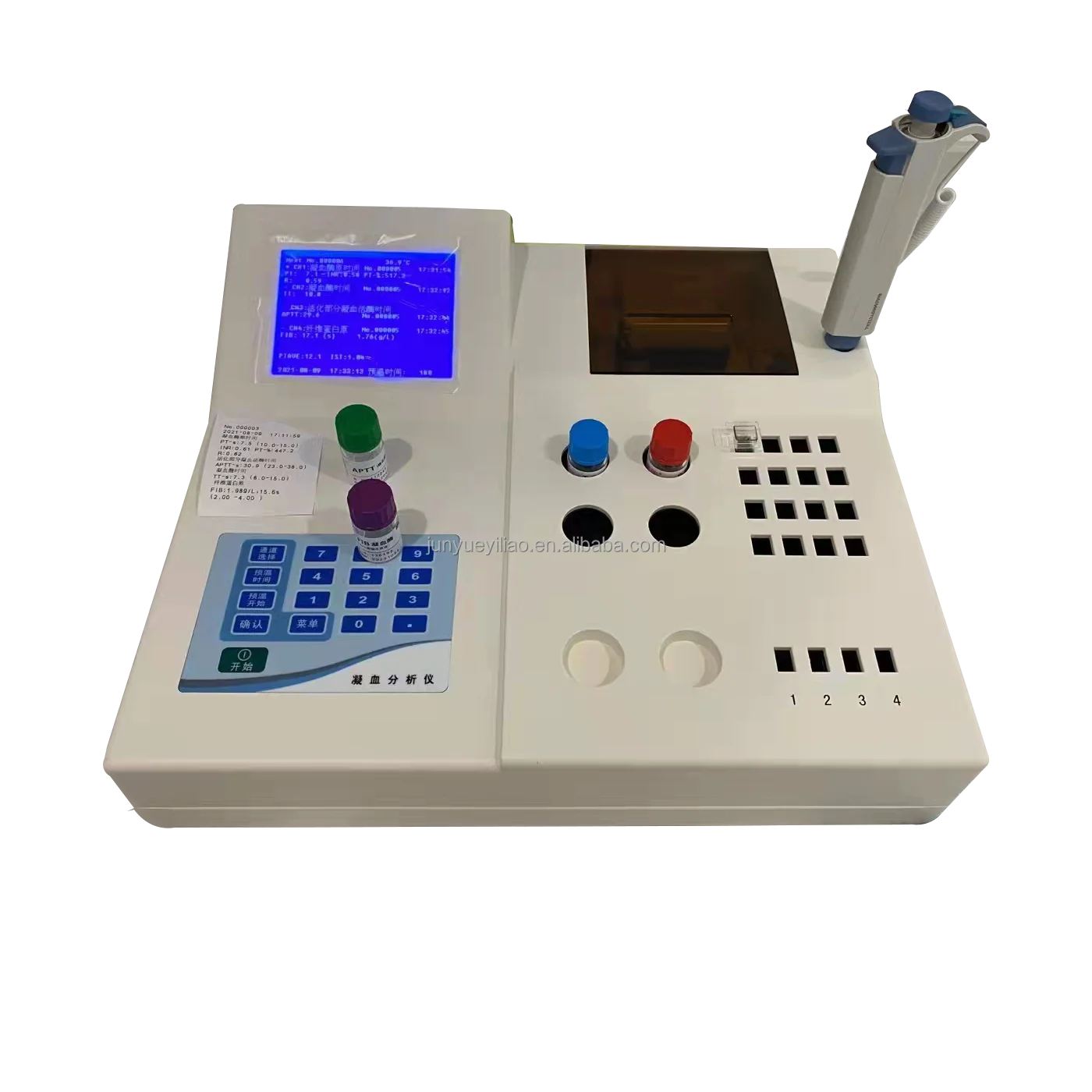 URIT-610 Portable Blood Coagulation Analyser Device