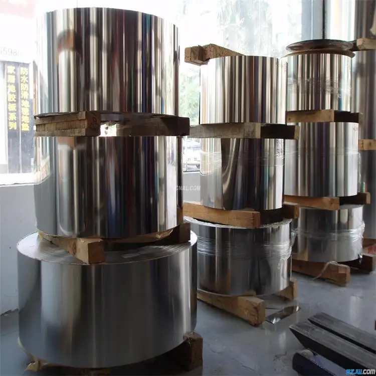 0.003mm precision ultra-thin stainless steel with high elasticity and toughness spring stainless steel with shrapnel 301 foil