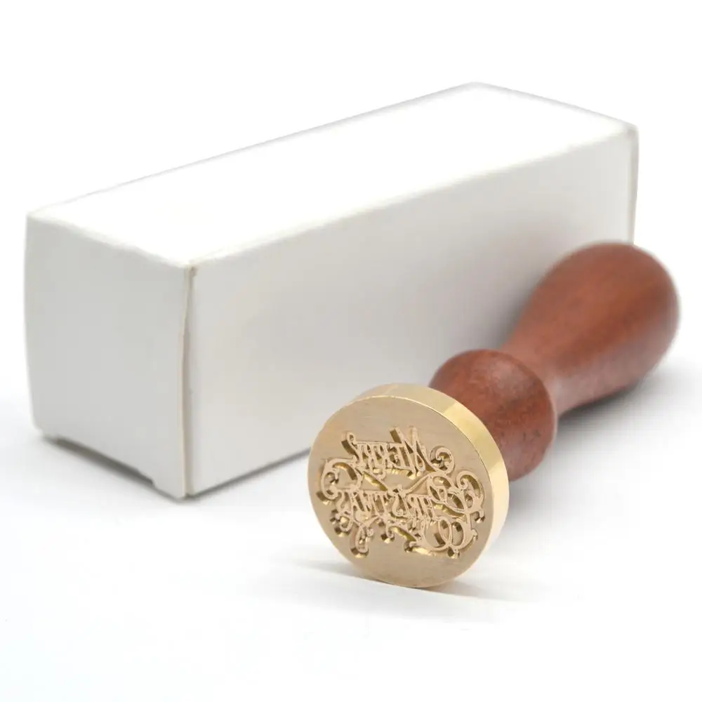 No MOQ Custom Design Antique Metal Wax Seal Stamp For DIY Wedding Invitations Decorative Paper Craft