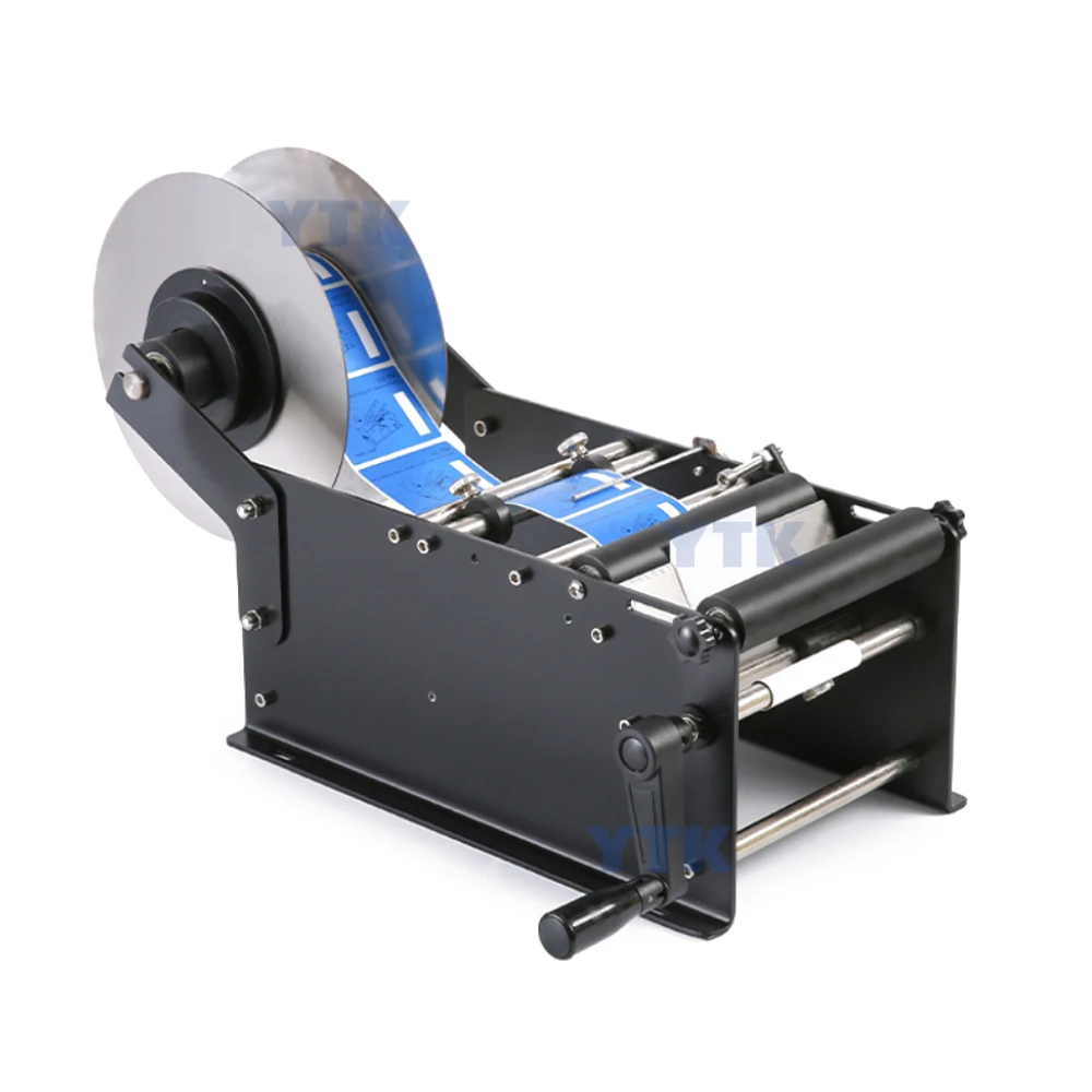 YASON YTK-30 Manual Labeling Machine Vial Satin Label Printing Machine Labeling Machine For Small Business