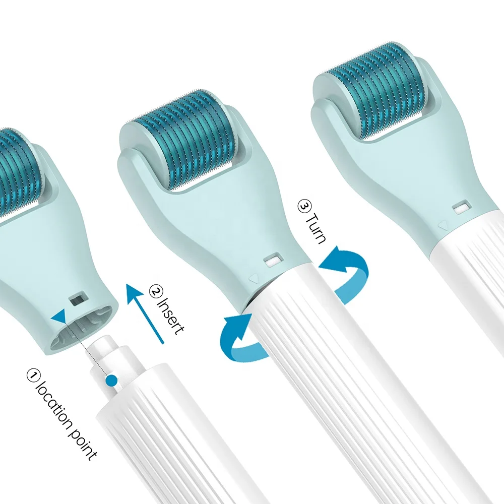 10 in 1 Derma Roller Kit G10 Skin Lifting Beauty Equipment Skin Cooling ice Roller Double Jade Massage Microneedle Skincare Tool