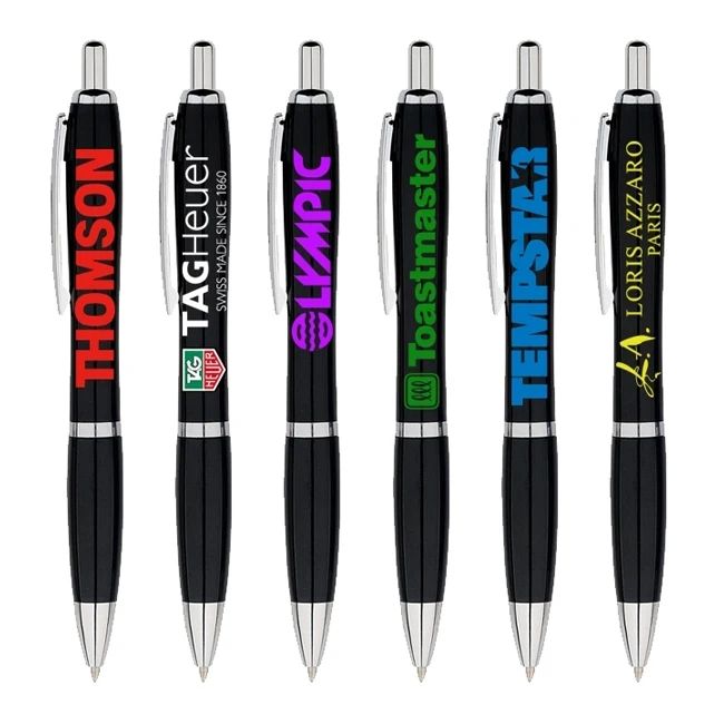 
2173 Cheap promotion Big customer logo Antibacterial pen with Ag material ISO 22196 