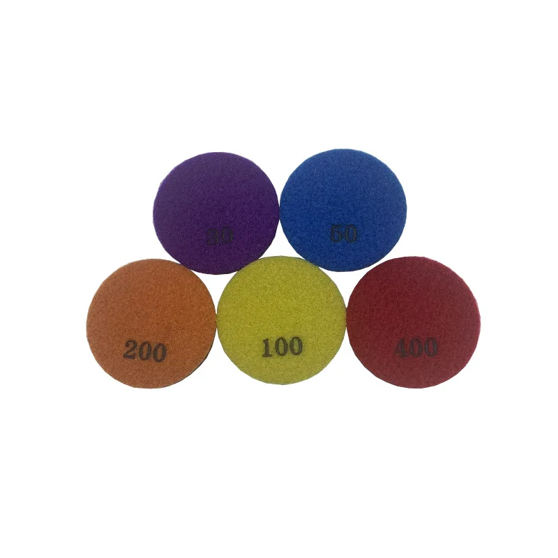 High Working Efficiency Floor 10mm Wet Dry Use Resin Polishing Pad Diamond Granite Polishing Pads