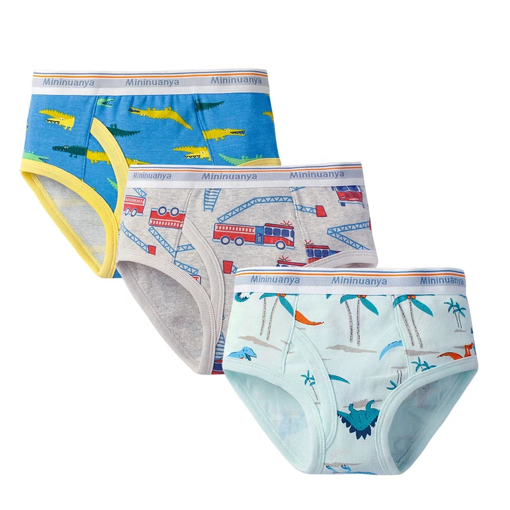 
Wholesale children 100% cotton cute patterns underwear 2019 children cute fashion comfortable underwear 