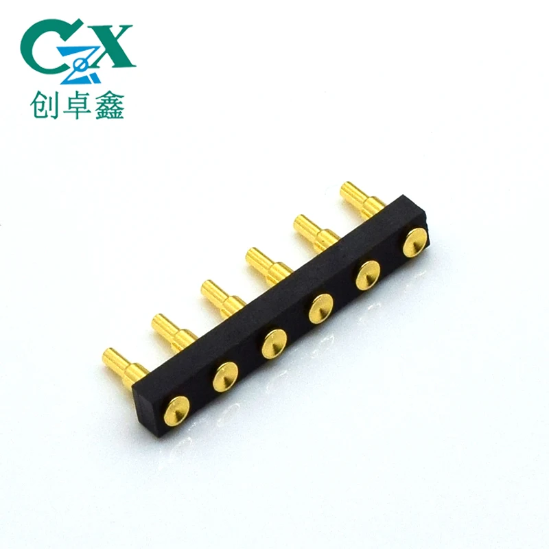 High Current Precision 6A Magnetic Connector 6 Pin Connector Magnetic Pogo Pin