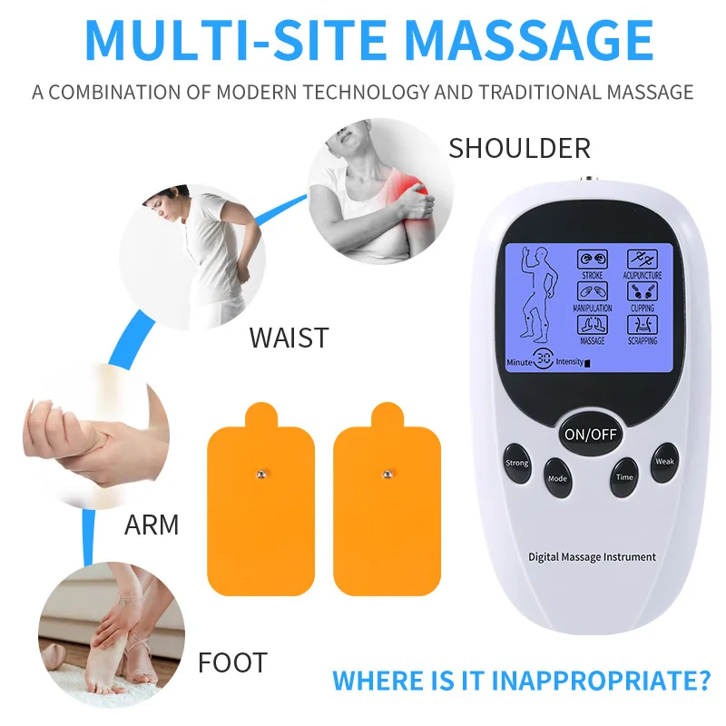 High quality Health massager most popular in 2024 Digital Massager made in china Body Healthy Massage Device