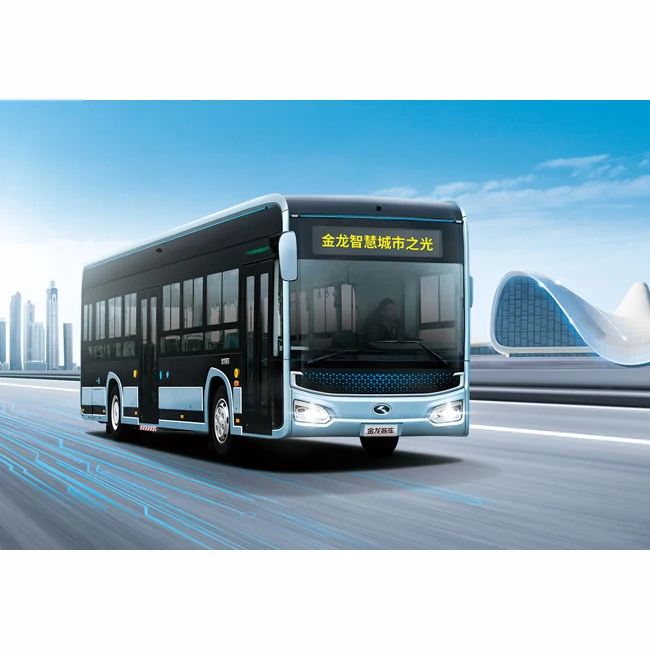 KingLong City Light XMQ6125AGBEVL1 Sightseeing Bus Comfortable RHD Pure EV Electric City Bus