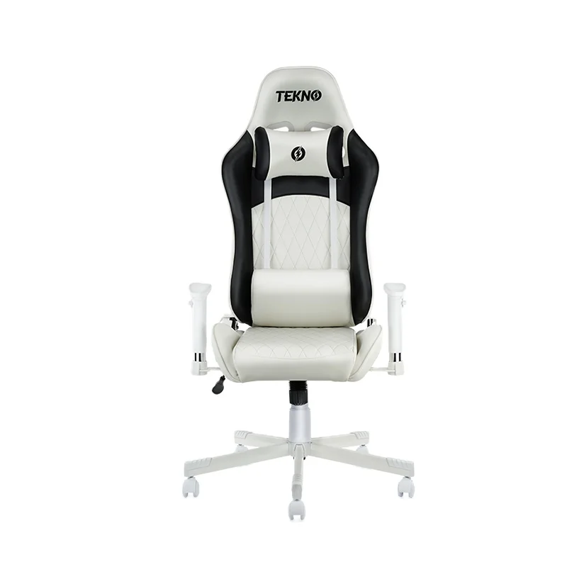 Oem 40HQ 506Pcs White Silla Gamer Removable Best Custom PC Gaming Chair Racing