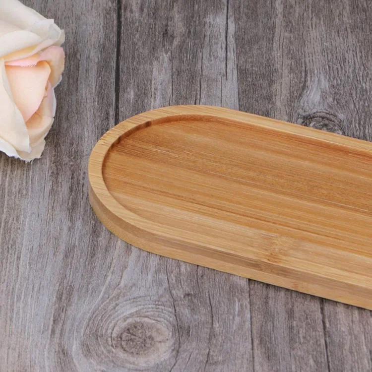 
High quality natural oval shape bamboo wooden tray small serving tray wooden wooden trays for decoration 