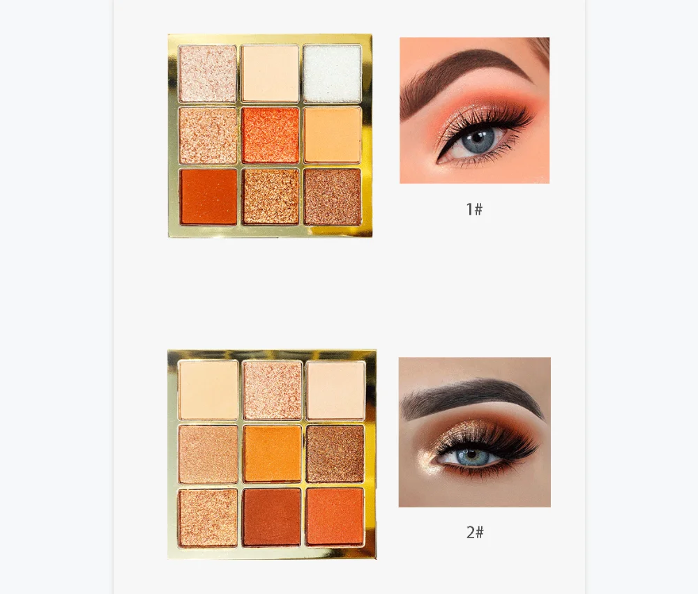 
Make Your Own Eyeshadow Palette high pigment eyeshadow high quality long lasting 