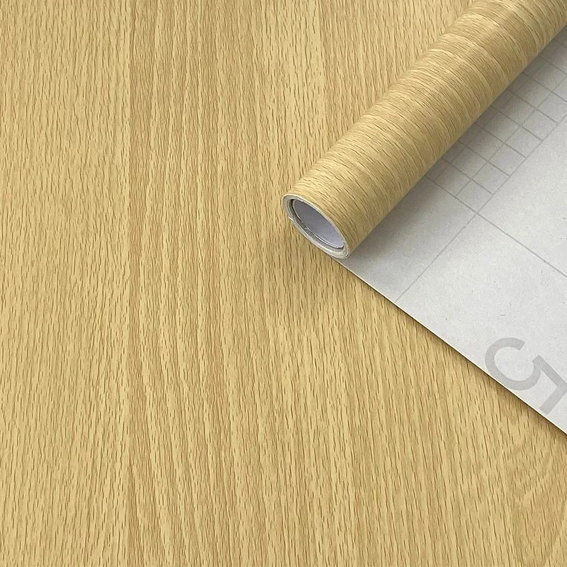 Strong Glue Pvc Self Adhesive Decoration Wood Film Foil