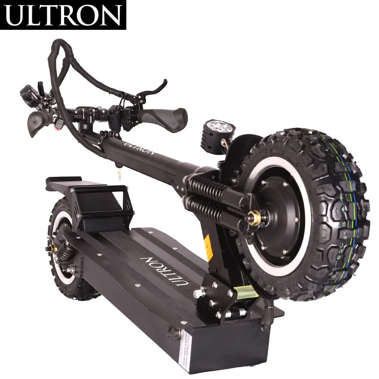 
ULTRON T11 Big Two Wheel 3 Gear Brushless Dual Motor Adult Electric Scooter With Seat For Adults 60V2400W High Speed 65km/h 