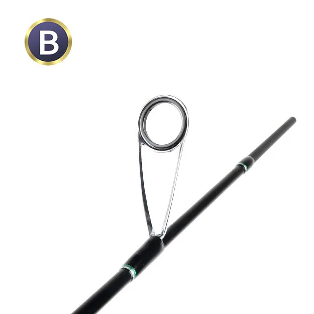 OEM ODM China Connecting Glory 2 Section 1.8m solid carbon fiber canne spinning Casting Fishing Rod cast Kasking Rod