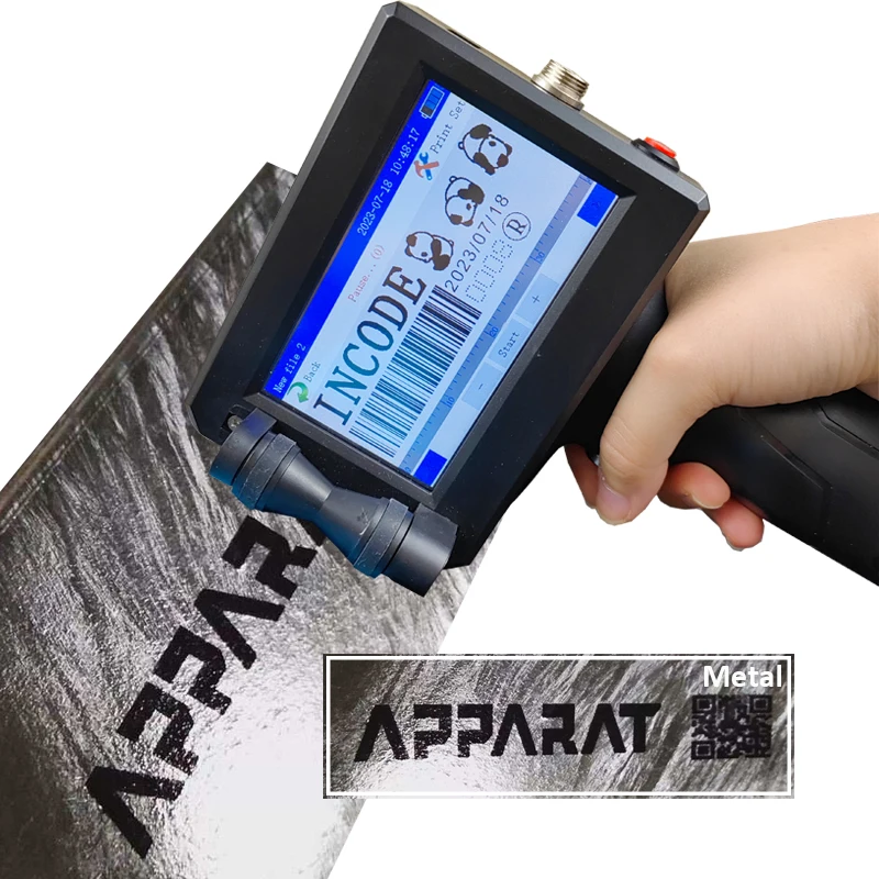 INCODE TIJ Factory Expiry Date QR code ink jet Coding Machine handheld thermal inkjet printer