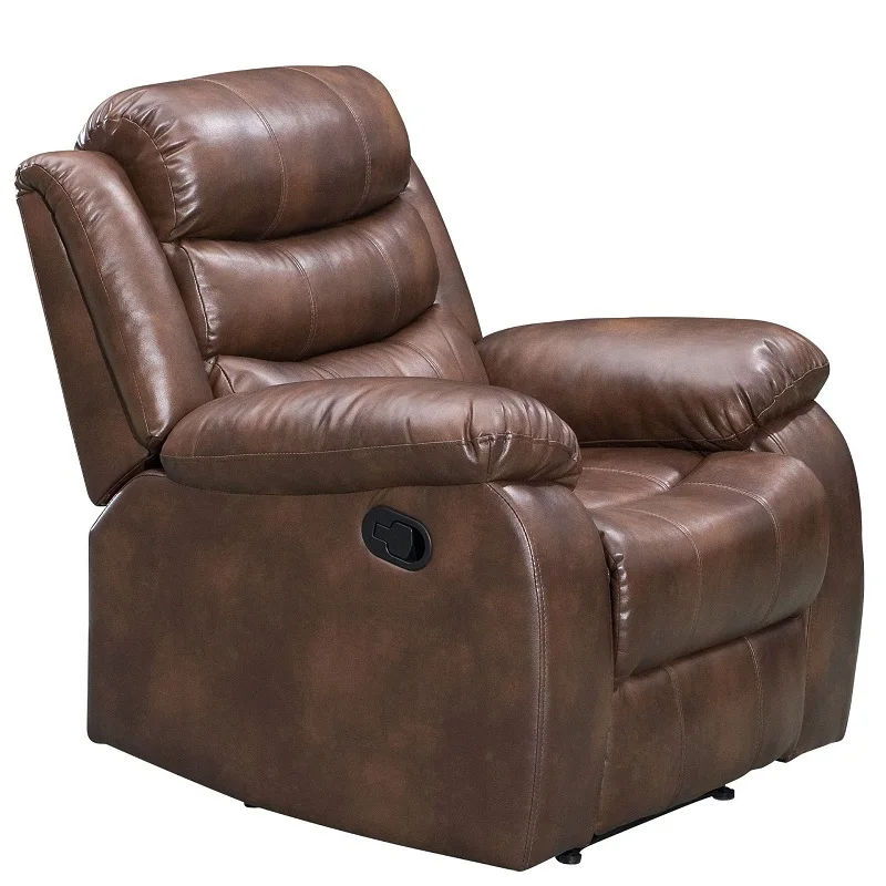 Modern luxury living room recliner chair multifunctional comfortable leather home furniture chair recliner sofa set