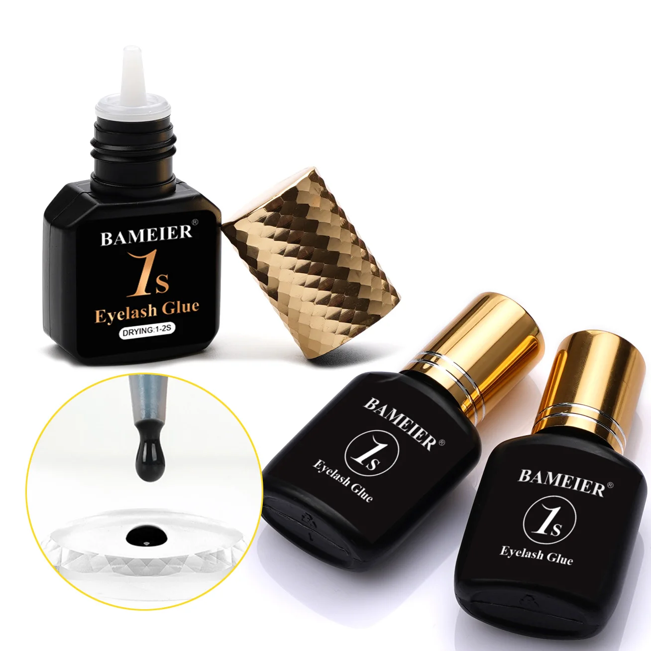 Factory Price Glue Lashes Strong Fast Dry 0.3 Second Anti Toxic Eyelash Extension Adhesive Glue